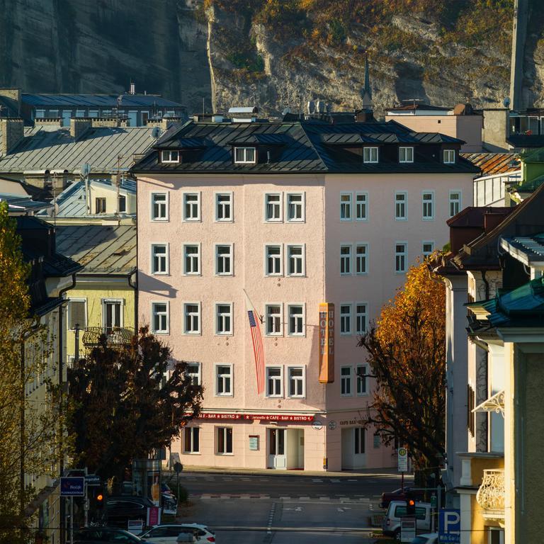 Hotel Vier Jahreszeiten Salzburg Exterior foto